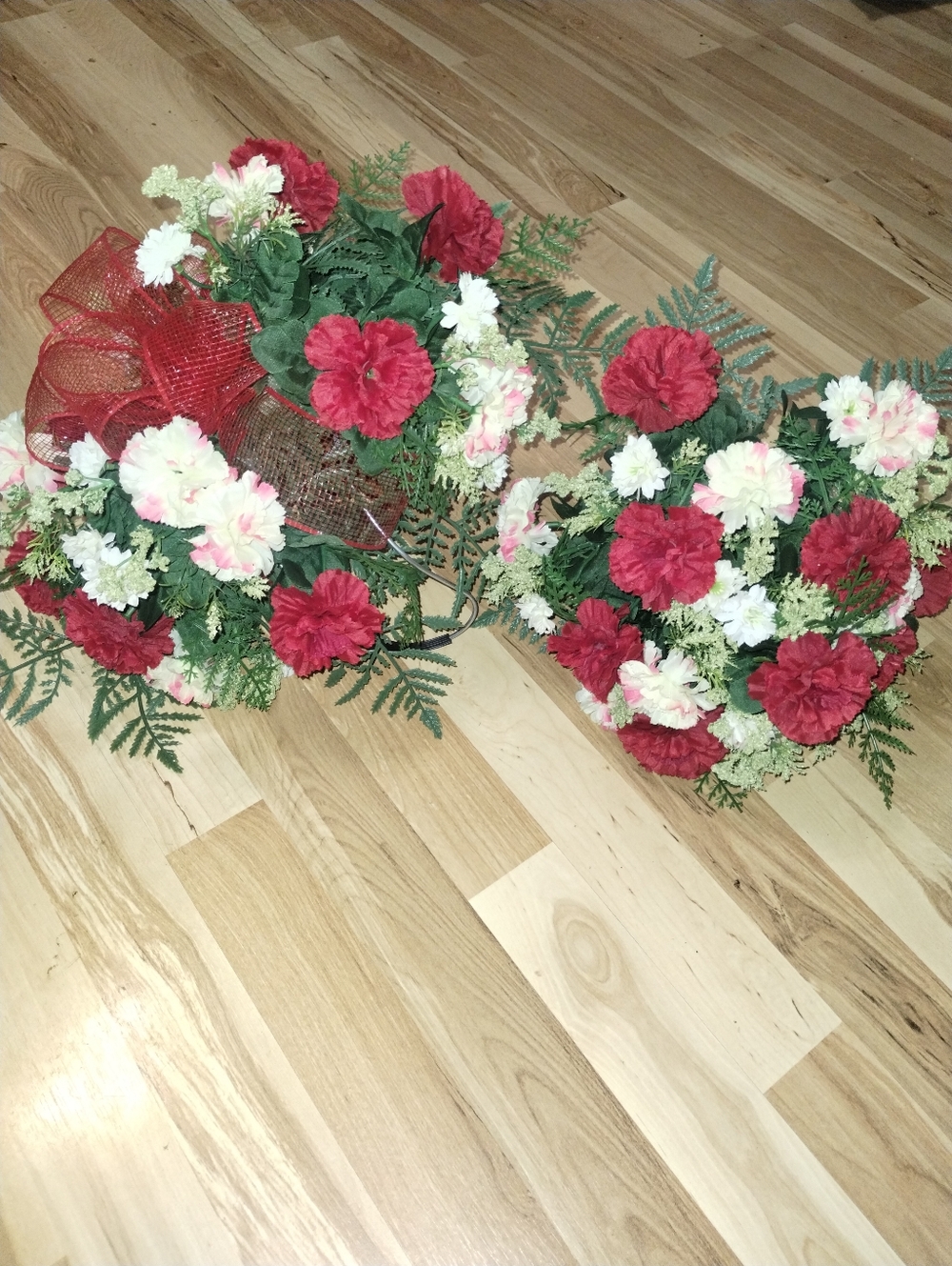 Memorial Saddle With Matching Vase